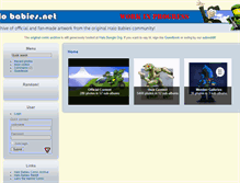 Tablet Screenshot of halobabies.net